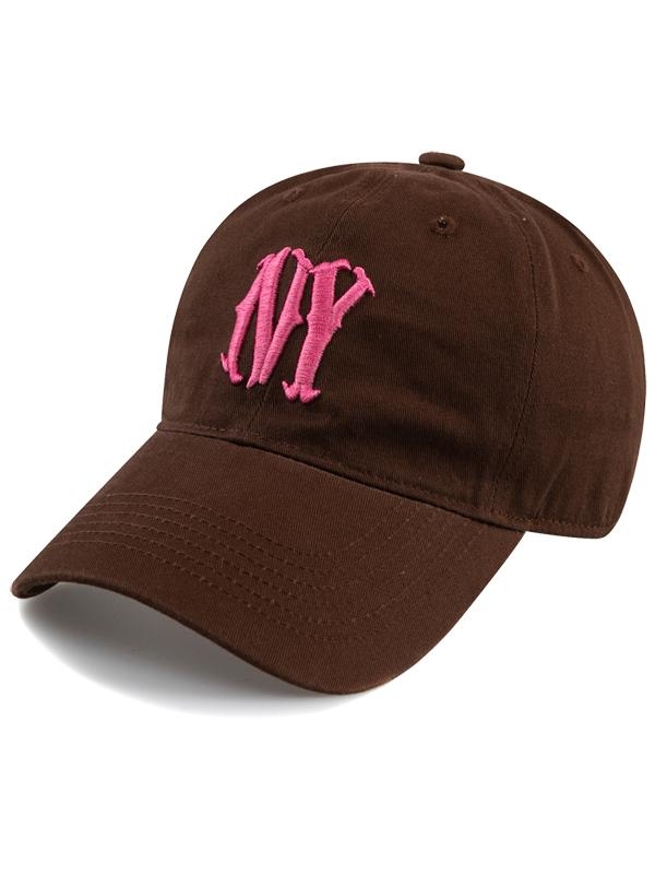 Vintage NY BALL CAP-BROWN