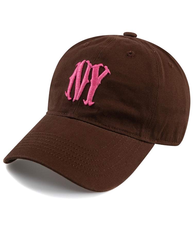 Vintage NY BALL CAP-BROWN