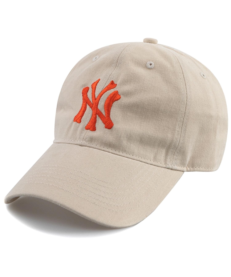 Unique NY COTTON BALL CAP-LIGHT BEIGE