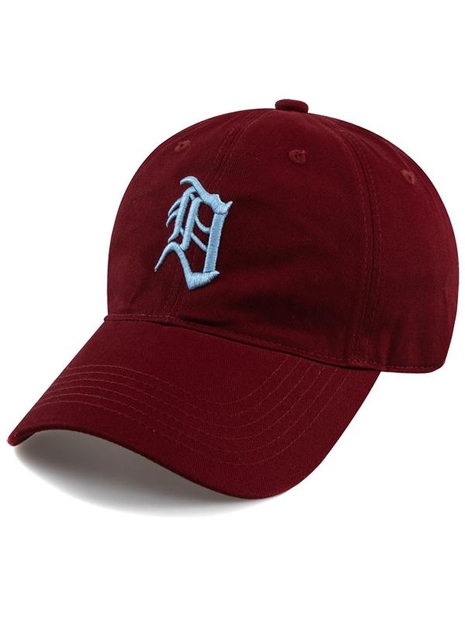 D.T BALL CAP-BURGUNDY