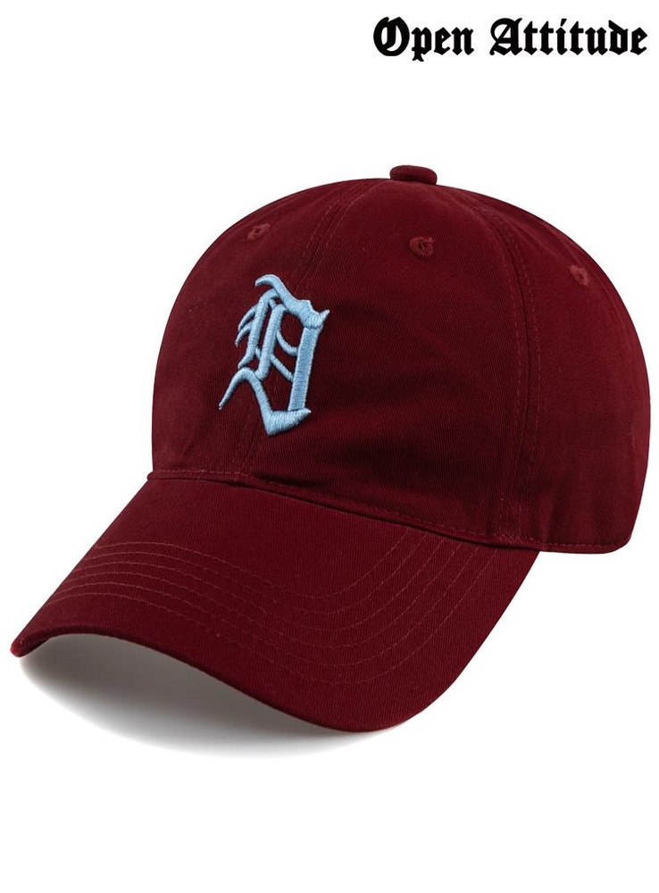 D.T BALL CAP-BURGUNDY