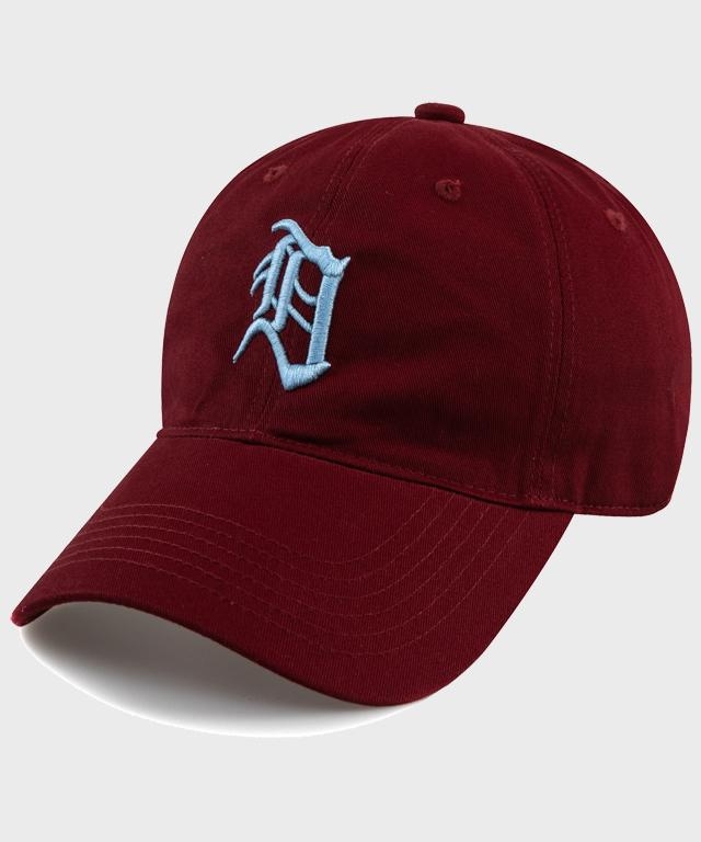 D.T BALL CAP-BURGUNDY