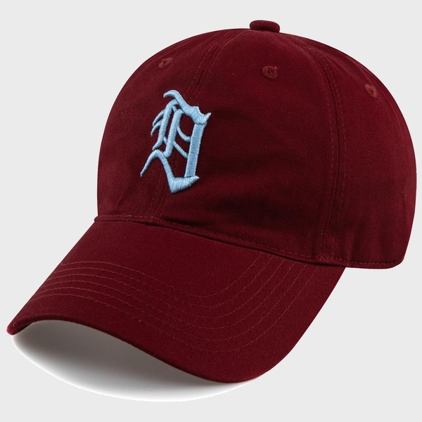 D.T BALL CAP-BURGUNDY