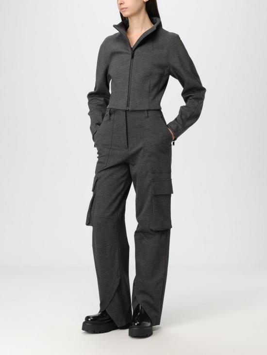 [해외배송] 24FW 에리카 카발리니 스트레이트 팬츠 P4WK01 X51 Grey