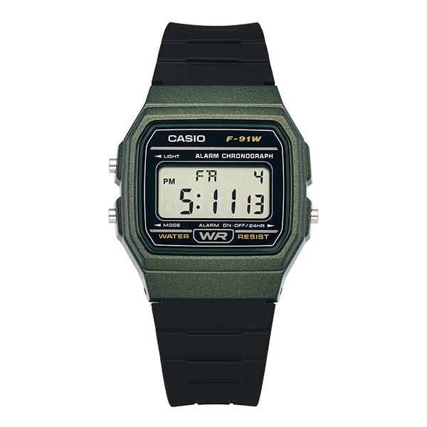 [카시오 CASIO] F-91WM-3ADF 공용 우레탄시계