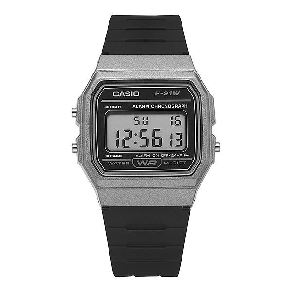 [카시오 CASIO] F-91WM-1BDF 공용 우레탄시계