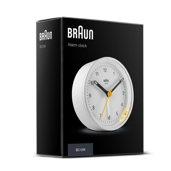 [공식본사정품] [BRAUN] BC12W 공용 탁상시계