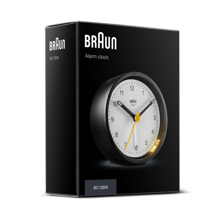 [공식본사정품] [BRAUN] BC12BW 공용 탁상시계