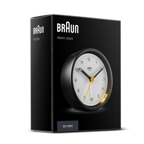 [공식본사정품] [BRAUN] BC12BW 공용 탁상시계