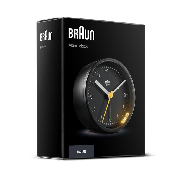 [공식본사정품] [BRAUN] BC12B 공용 탁상시계