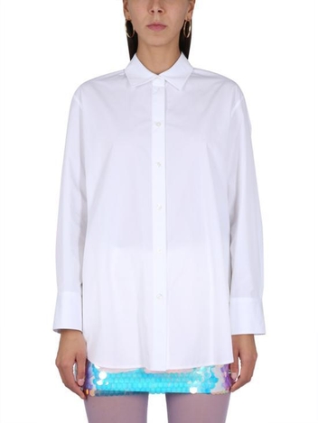 [해외배송] 23SS 니나리찌 블라우스 셔츠 99ICTO038PL0333 M1106 WHITE