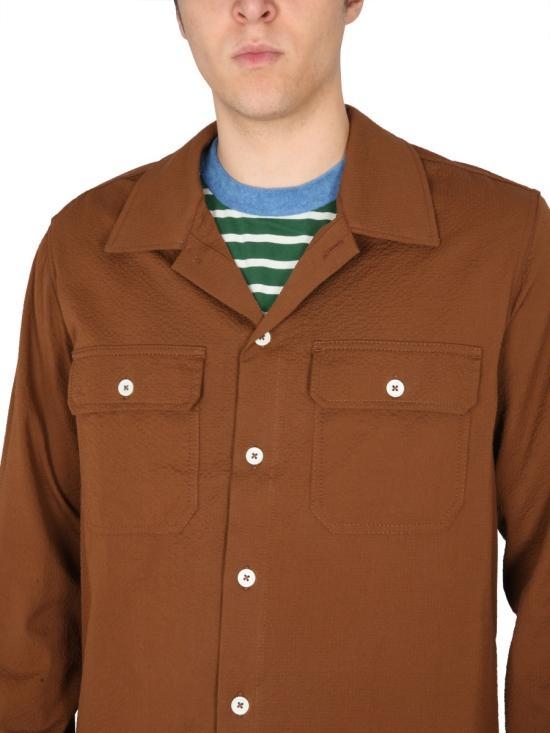 [해외배송] 23SS 하울린 긴팔 셔츠 MAGICWORKSHIRT WALNUT BROWN