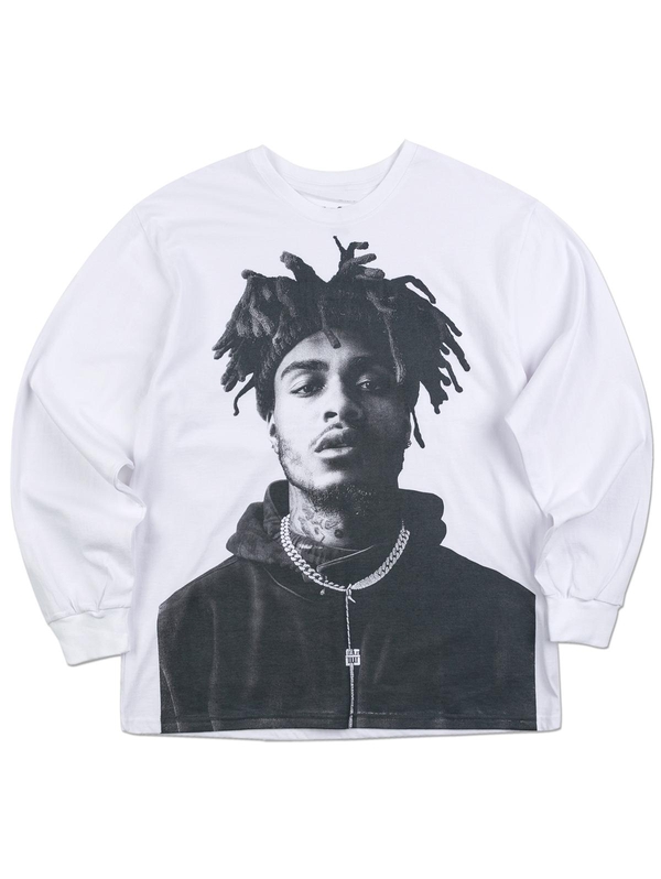 Trevon long sleeve-white