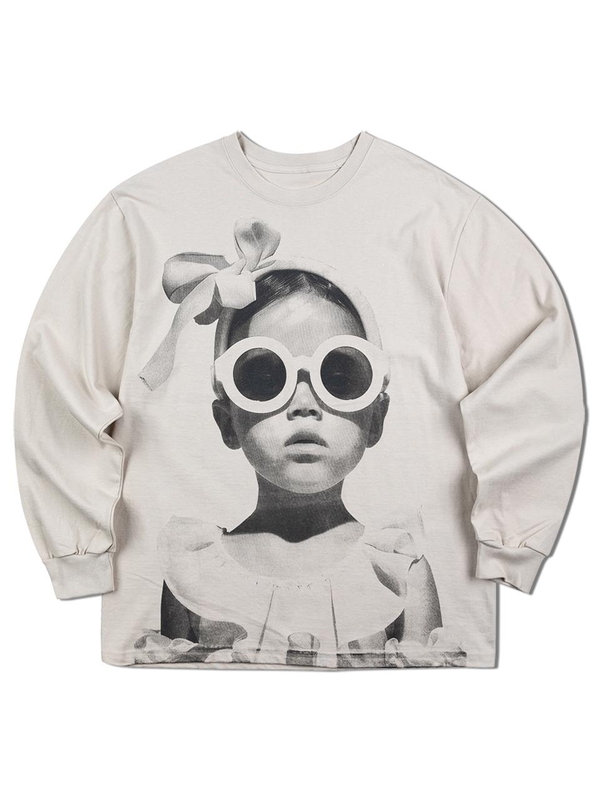 Emma long sleeve-french gray