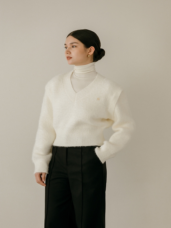 Fob Two Way Knitwear _ Ivory