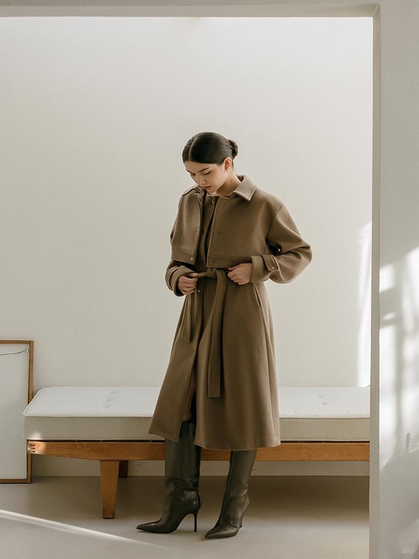 Gould Three Way Coat _ Brown