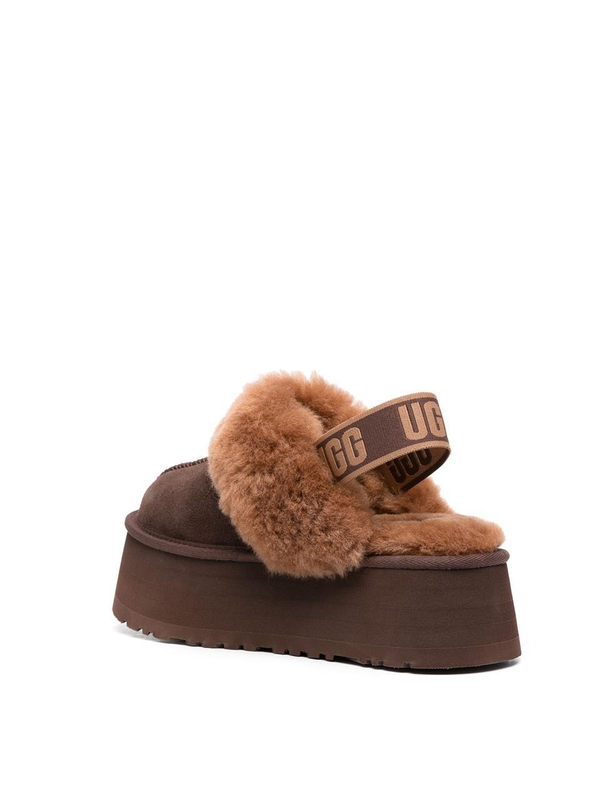 어그 FW24 Funkette Burnt Cedar Slipper 1113474BCDR Brown