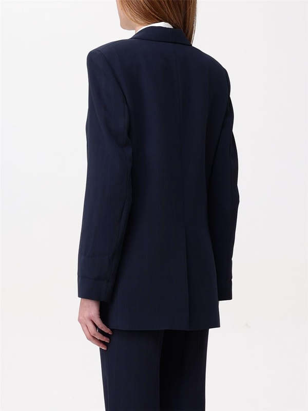 띠어리 FW24 Blazer donna Theory O0509103 XLV Blue