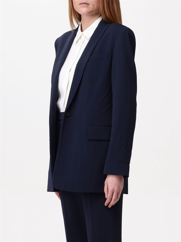 띠어리 FW24 Blazer donna Theory O0509103 XLV Blue