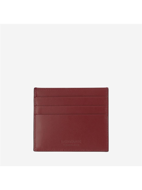 몽블랑 FW24 Montblanc Wallets Red 198809RUSSET Red