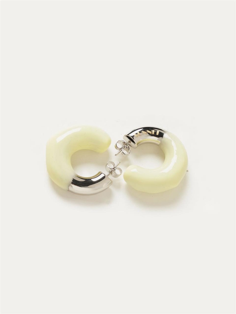 써네이 FW24 Sunnei Womens Jewelry CACCXJEW008 MET007 7847 7847 Yellow