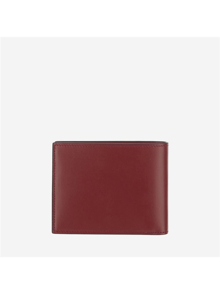 몽블랑 FW24 Montblanc Wallets Red 198805RUSSET Red