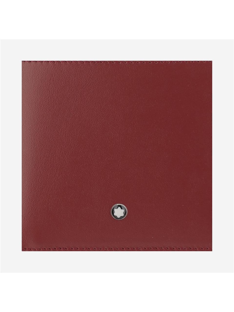 몽블랑 FW24 Montblanc Wallets Red 198805RUSSET Red