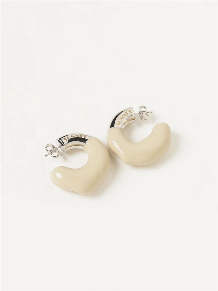 써네이 FW24 Sunnei Womens Jewelry SS22CJEWSRE SIL01 BGE BGE Beige