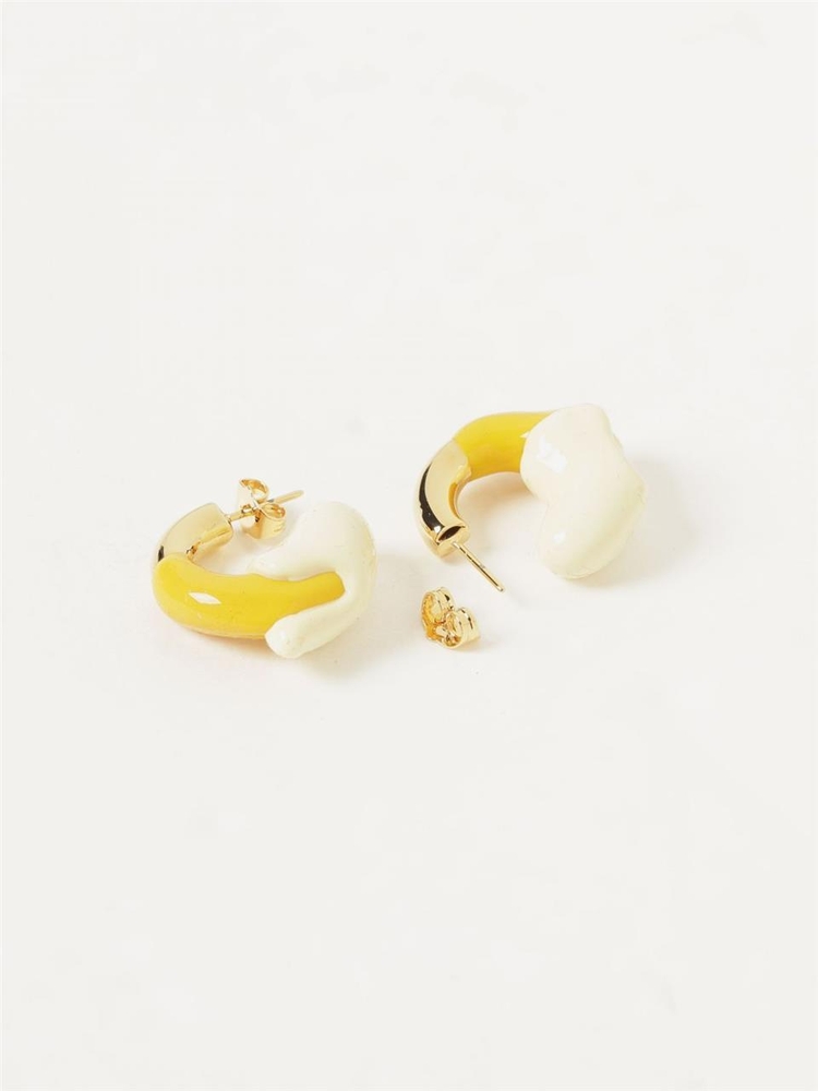 써네이 FW24 Sunnei Womens Jewelry SS22CJEWSRE SIL01 YLW YLW Yellow