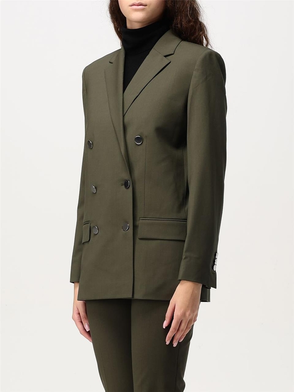 띠어리 FW24 Blazer donna Theory O0601103 F5J Green