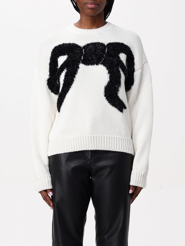 엠에스지엠 FW24 Msgm womens sweater 3742MDM210247779 02 Natural