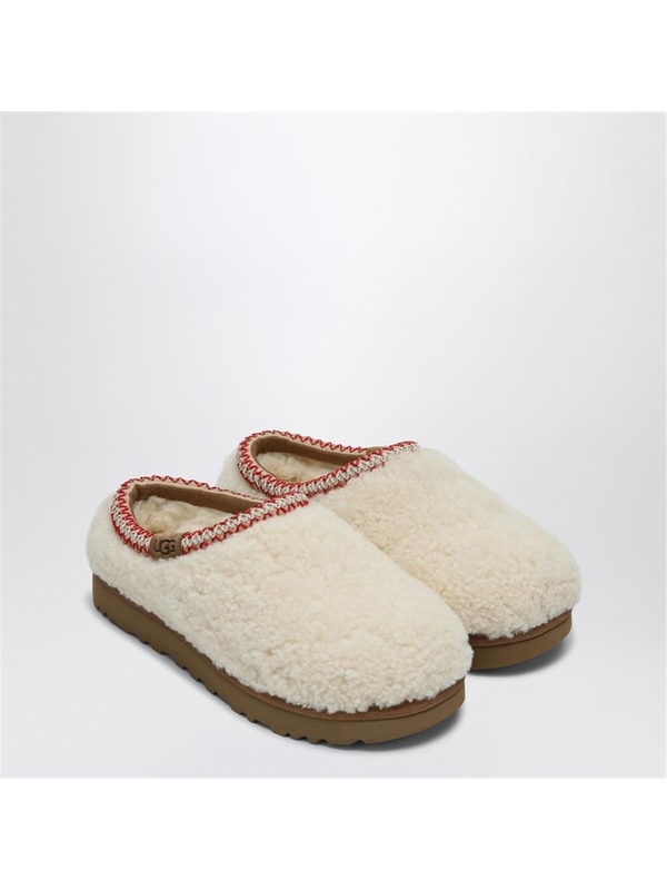 어그 FW24 UGG Tasman Maxi Curly natural-coloured slipper 1158356EF Beige