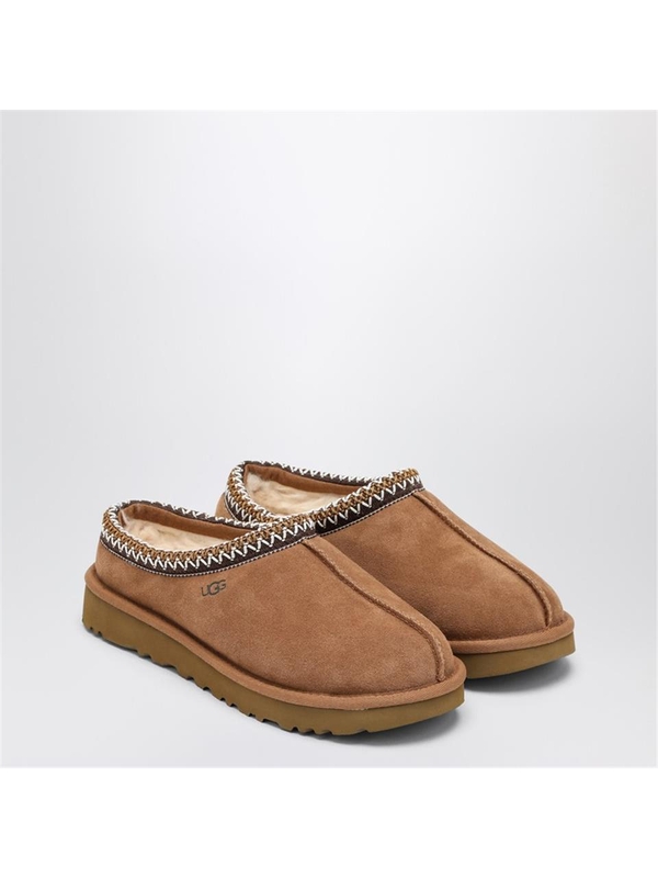 어그 FW24 UGG Tasman chestnut eather slip-ons 5955SUE Brown