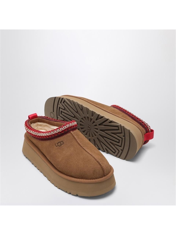 어그 FW24 UGG Tazz chestnut suede slipper 1122553SUE Brown