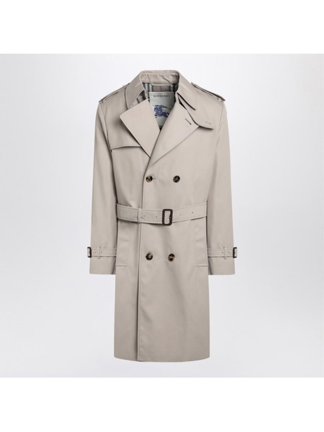 버버리 SS25 Burberry Heron-coloured cotton trench coat 8101309164175 Beige