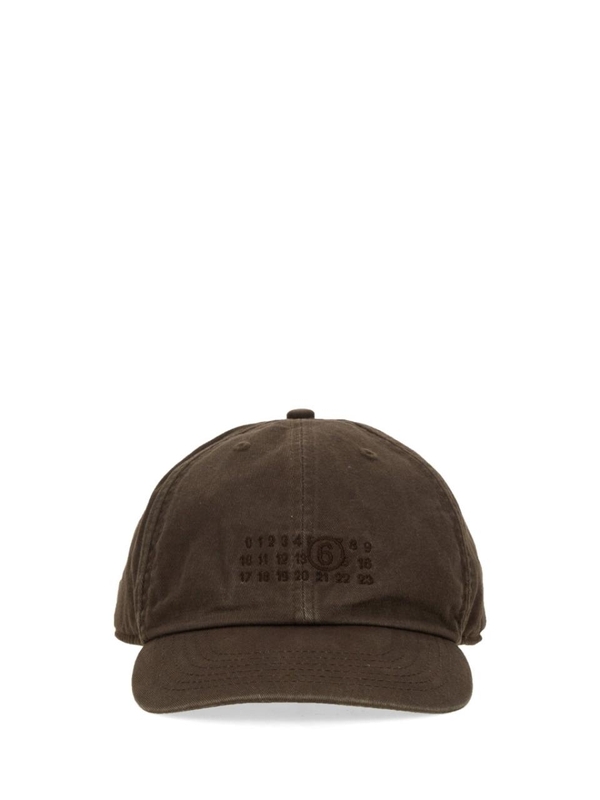 MM6 메종 마르지엘라 FW24 MM6 MAISON MARGIELA Hat SH2TC0002_M35190159 BROWN