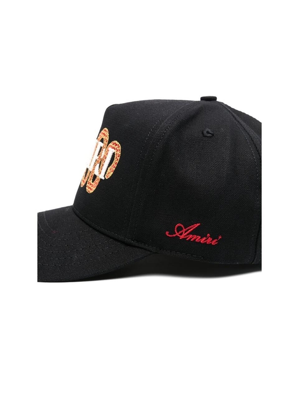 아미리 SS25 Cap Amiri AMHACP1040  BLACK One Color