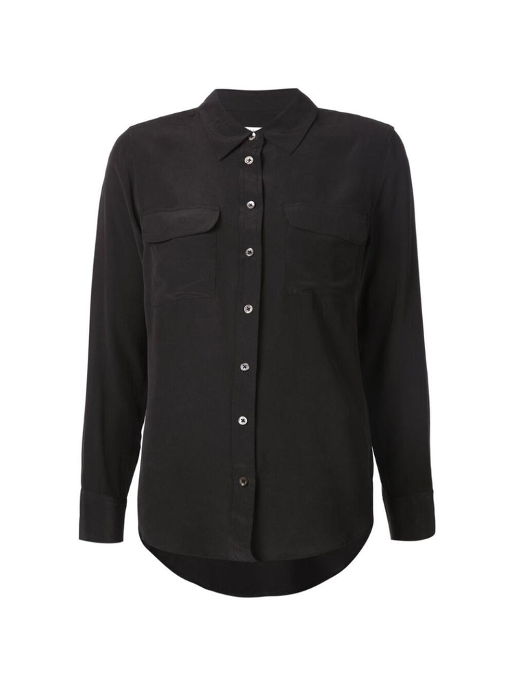 이큅먼트 SS25 Shirt Equipment Q23-E231  TRUBK BLACK