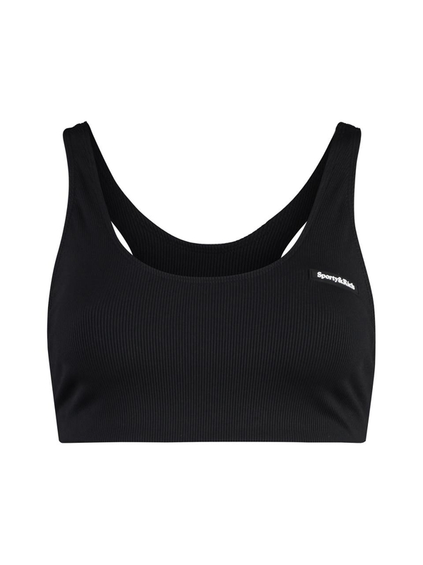 스포티앤리치 SS23 Sporty tank-top BR841BK_BLACKWHITE black