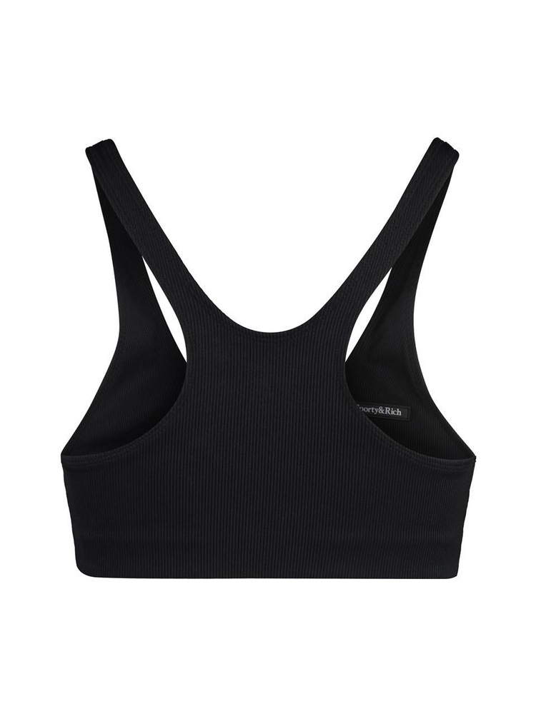 스포티앤리치 SS23 Sporty tank-top BR841BK_BLACKWHITE black