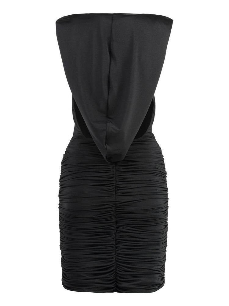 쥬세페디모라비토 SS24 Draped dress 02PSDR34402267_99 black