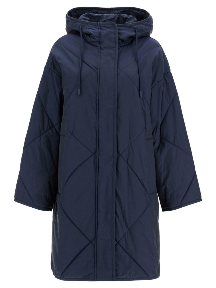 위켄드 막스마라 FW24 water-repellent t GIUNTO NAVY