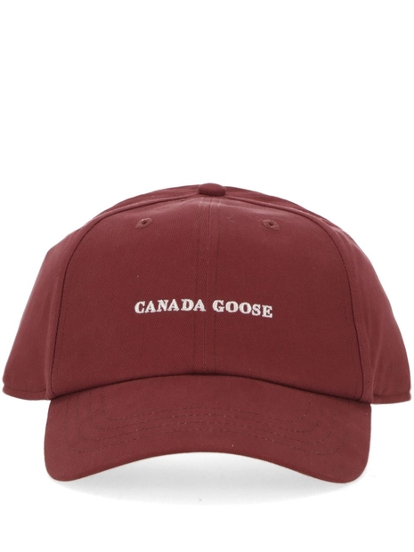 캐나다 구스 FW24 Canada Goose Hats 5479U1693 BURGUNDY WHITE