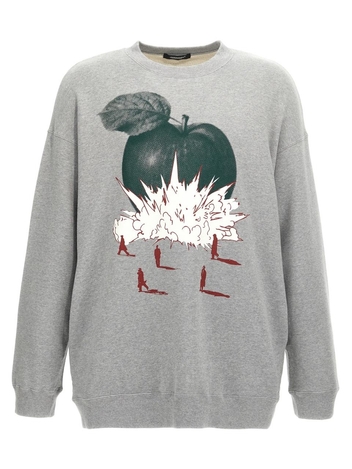 언더커버 FW24 Print sweatshirt UC2D48931TOPGRAY Gray