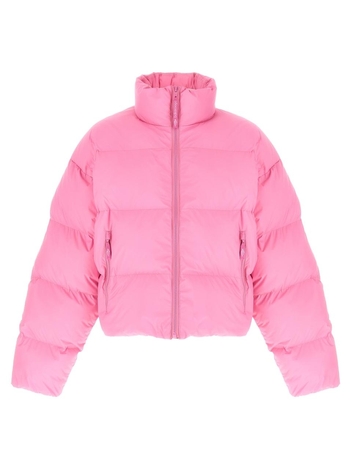 발렌시아가 FW24 Cropped puffer jacket 809489TNO125630 Pink