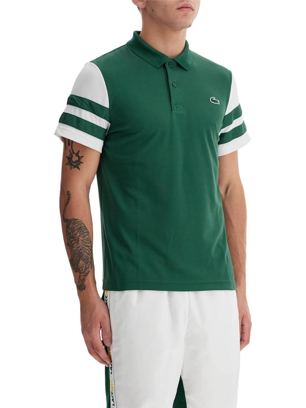 라코스테 FW24 ultra-dry sport polo DH7352 AD GREEN WHITE