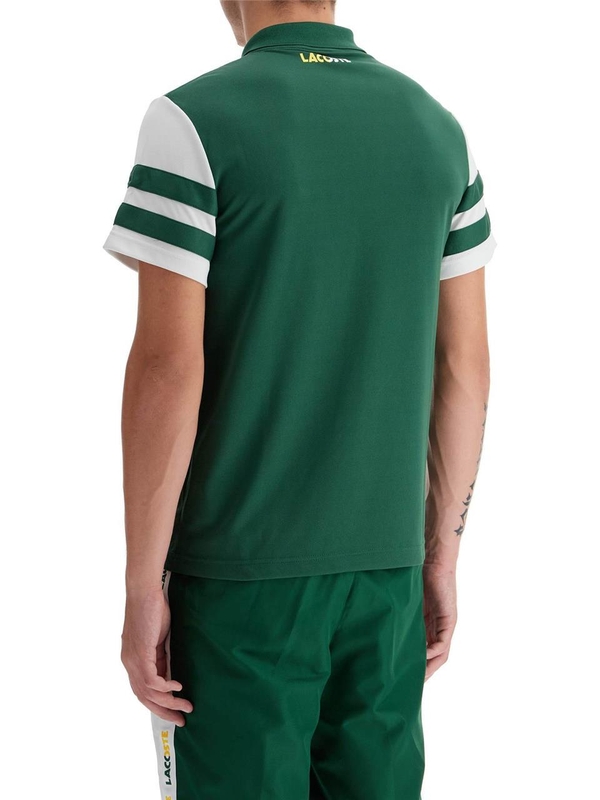 라코스테 FW24 ultra-dry sport polo DH7352 AD GREEN WHITE