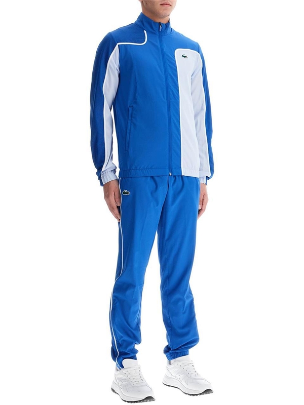 라코스테 FW24 sporty tracksuit with contrasting stitching WH7573 AD LADIGUE PHOENIX BLUE