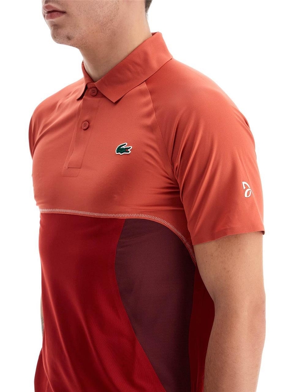 라코스테 FW24 ultra-dry sport polo DH7360 YA SIERRA RED ORA SPLEEN