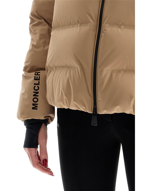 몽클레르 그레노블 FW24 suisses ski down jacket 1A000 37 5399D OPEN BEIGE